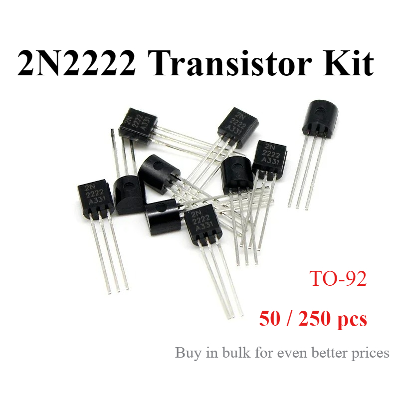 Science Project Kit - 2N2222 NPN-Transistor-Sortiment TO-92, 30 V, 800