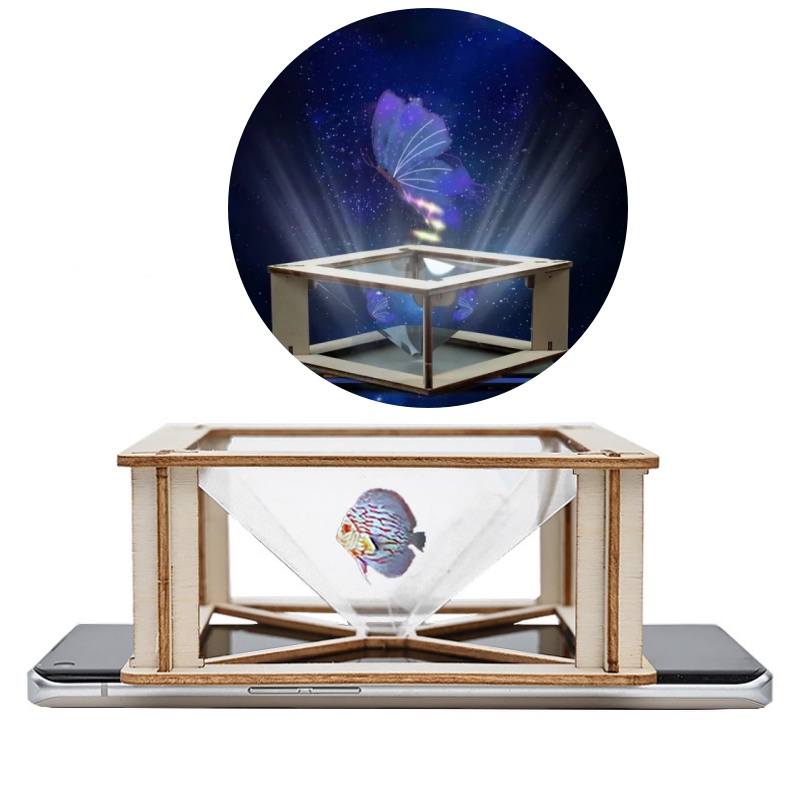 DIY 3D Holographischer Projekt – Science Project Kit Bewertung und Preis
