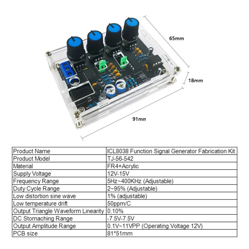 DIY icl8038 multifunktion aler – Science Project Kit Bewertung und Preis