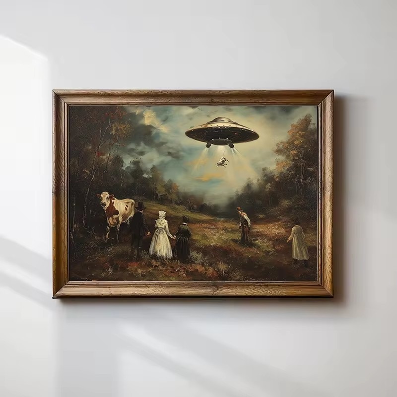 Vintage Surrealische Lustige V – Star Map Poster Bewertung und Preis
